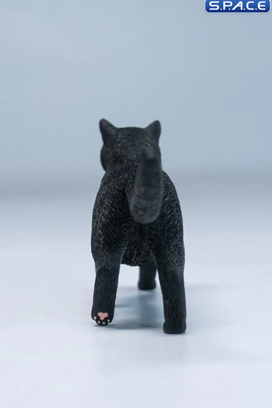 Domestic Cat with Kitten Statue