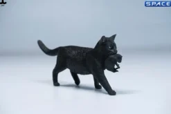 Domestic Cat with Kitten Statue
