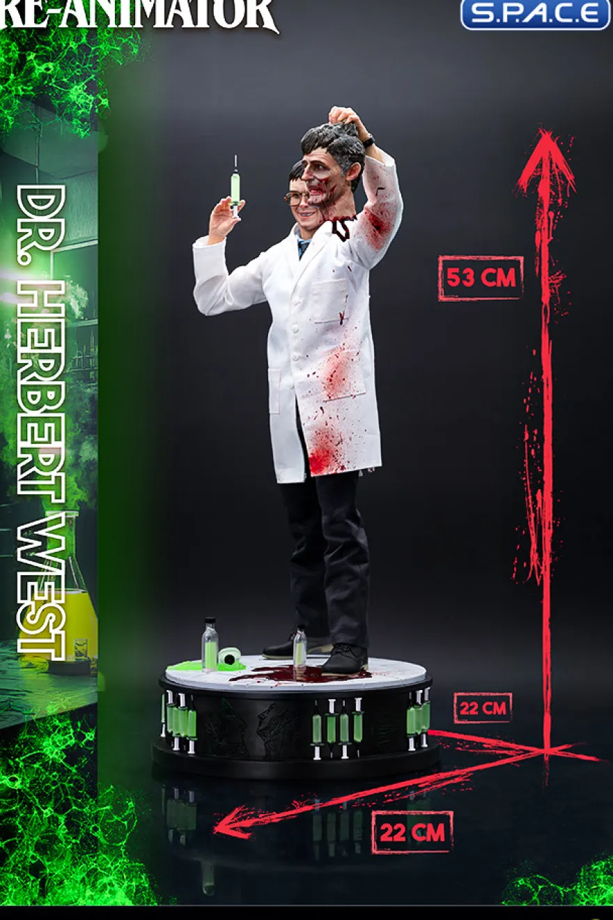 Dr. Herbert West Plus Format Statue