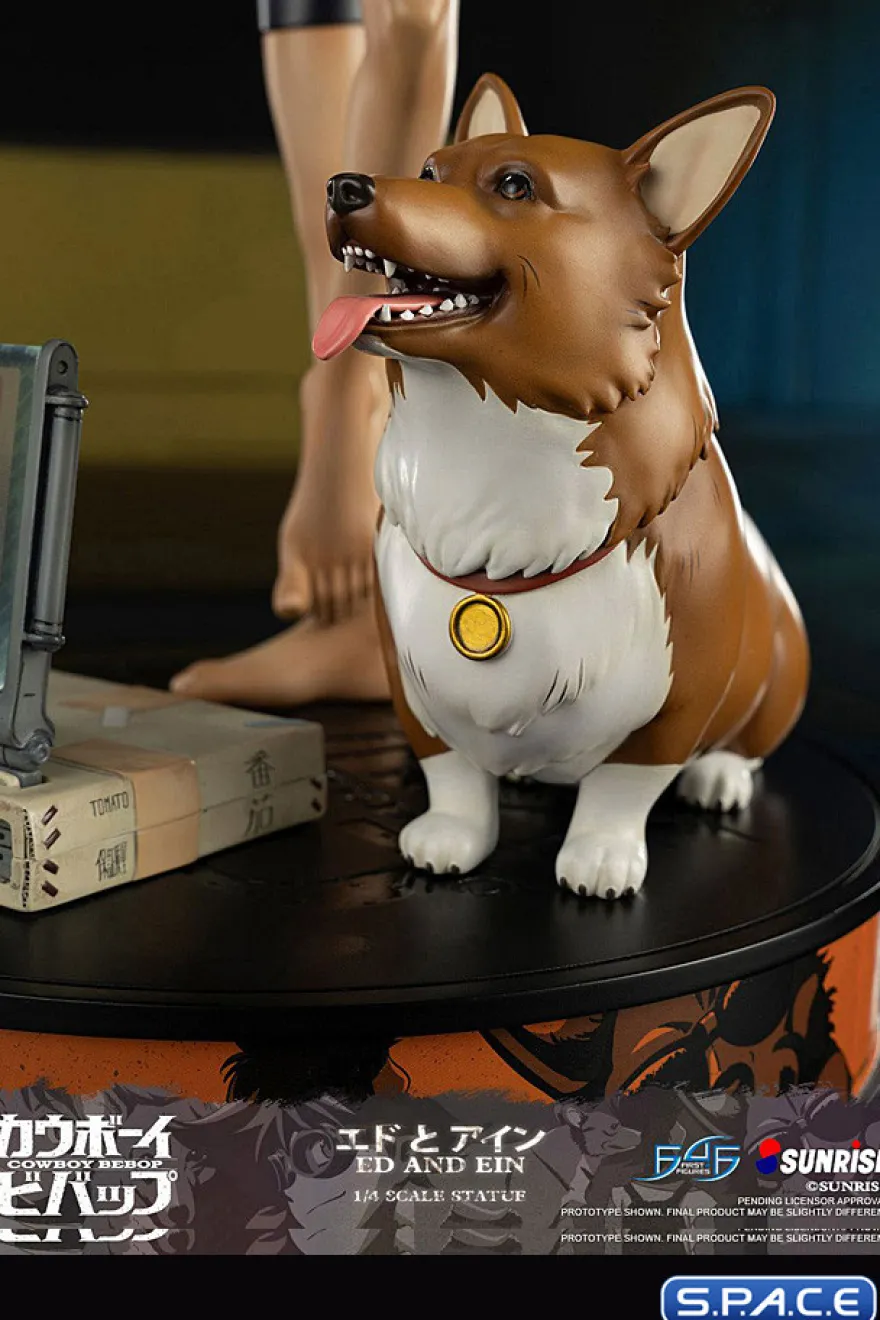 Ed & Ein Statue