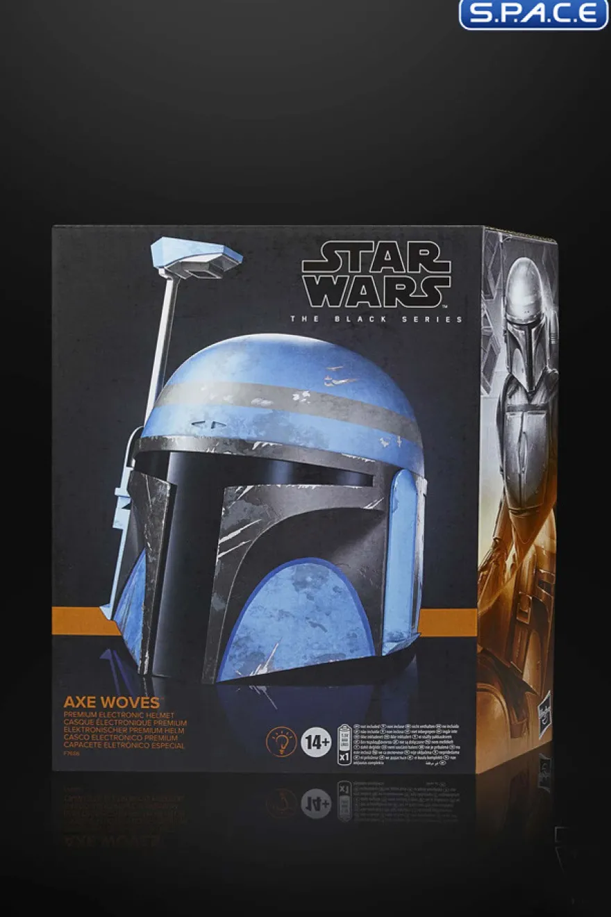 Electronic Axe Woves Helmet from The Mandalorian