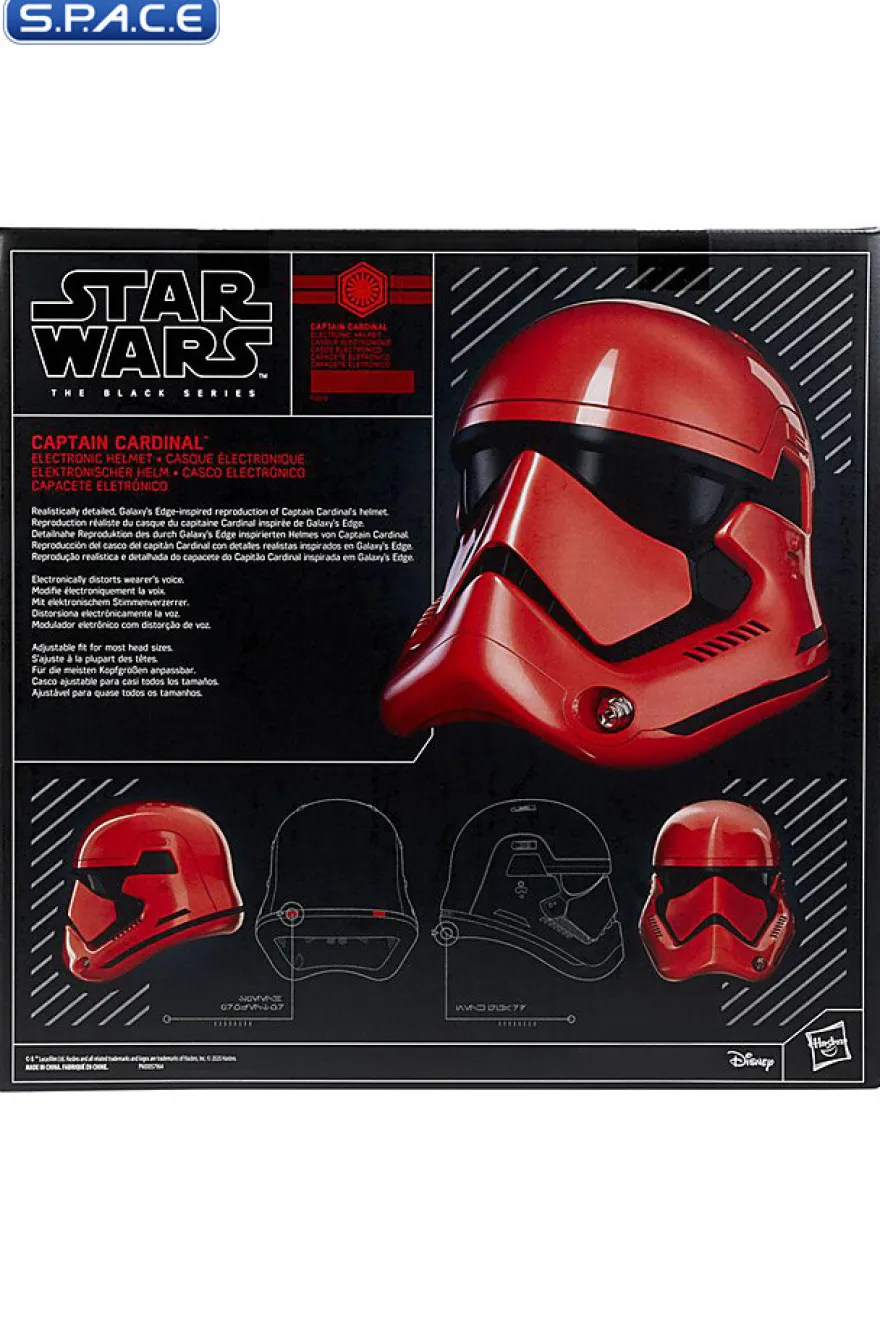 Electronic Captain Cardinal Galaxy's Edge 2021 Exclusive Helmet