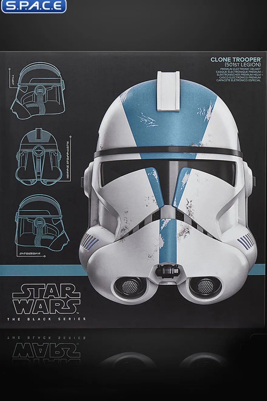 Electronic 501st Clone Trooper Helmet from Ahsoka