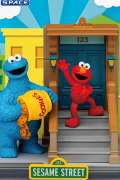 Elmo & Cookie Monster Diorama Stage 176 (Sesame Street)