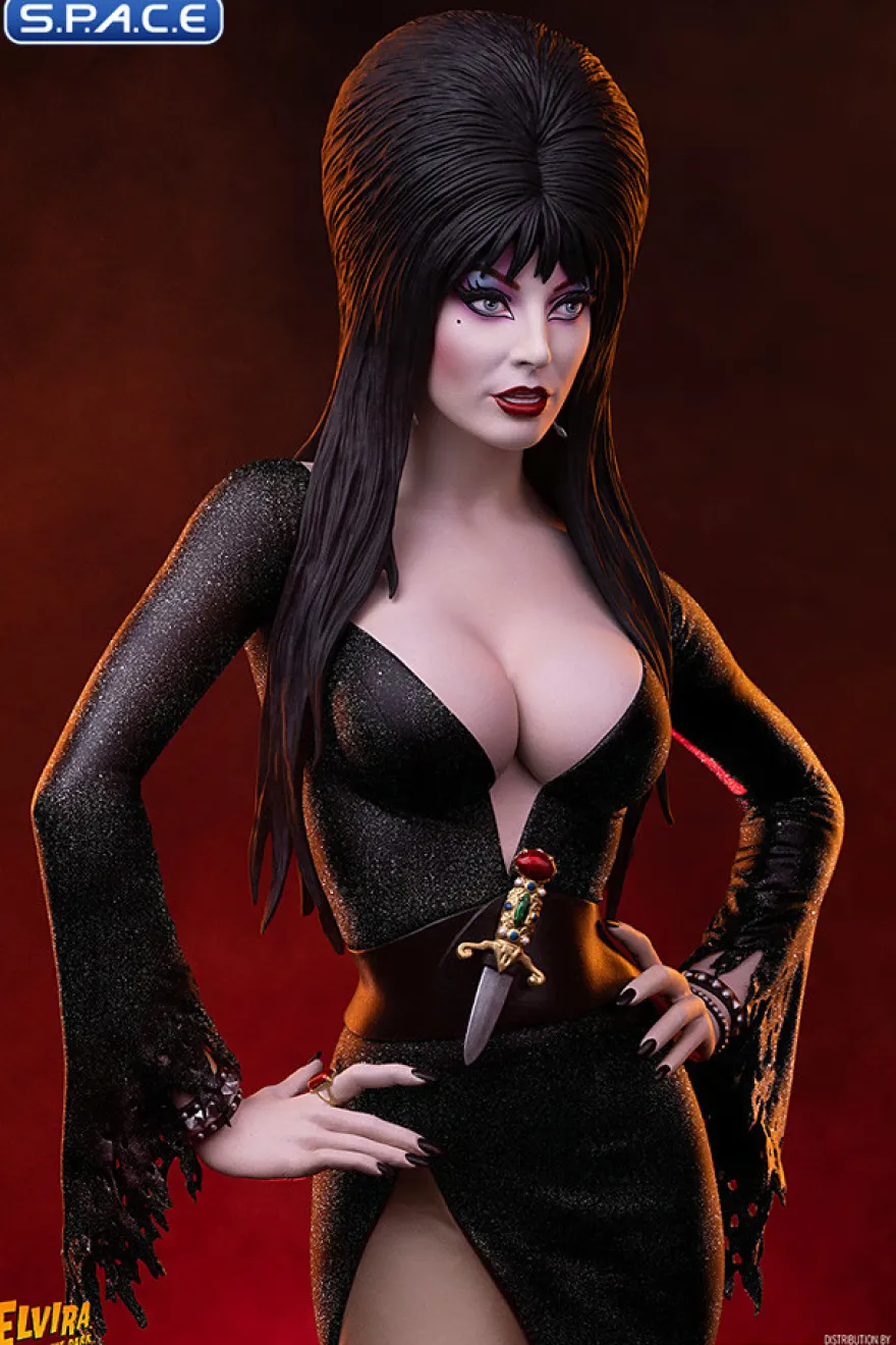 Elvira Maquette - black Glitter Dress Version
