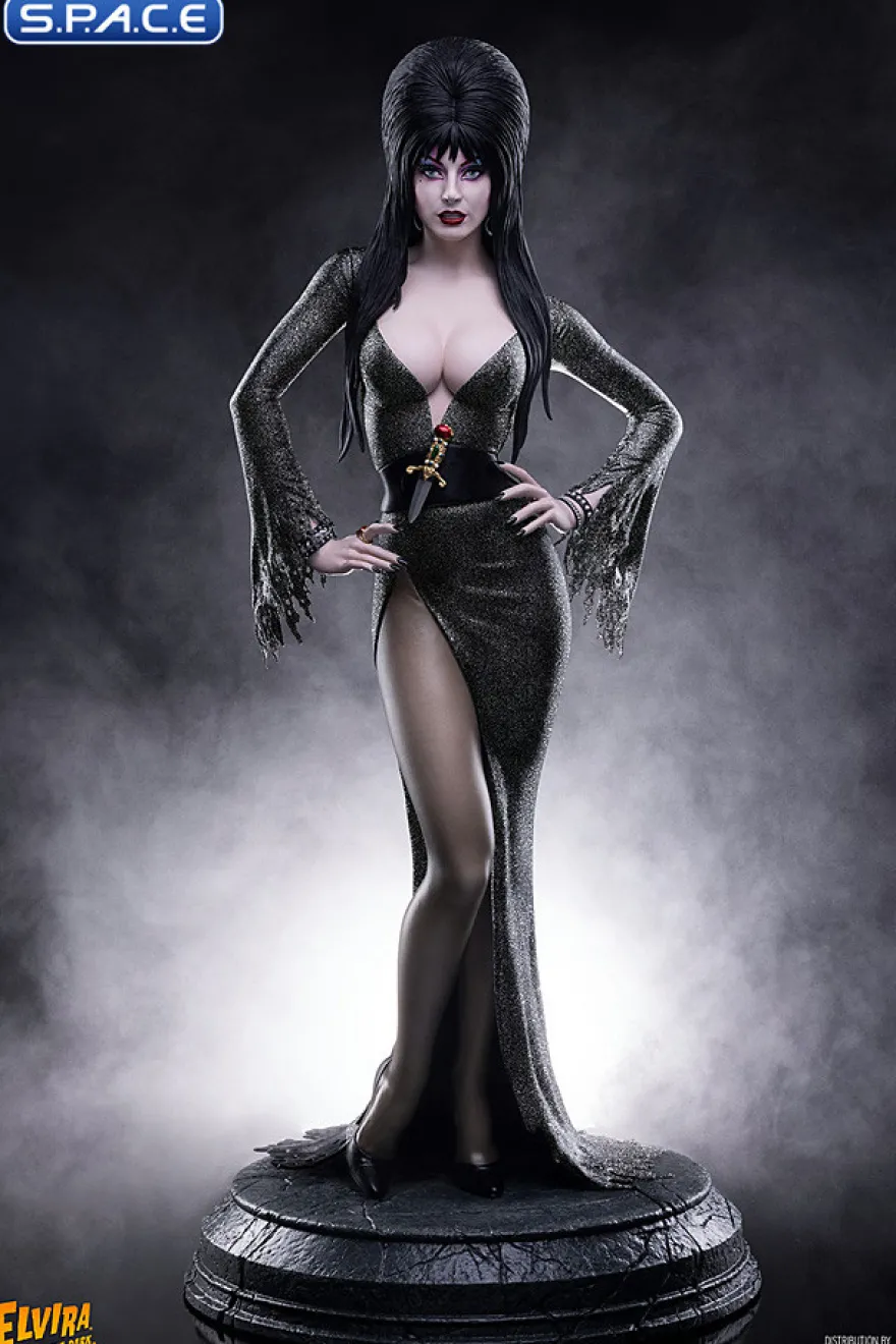 Elvira Maquette - black Glitter Dress Version
