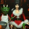 Elvira's Very Scary Xmas Figural Doll