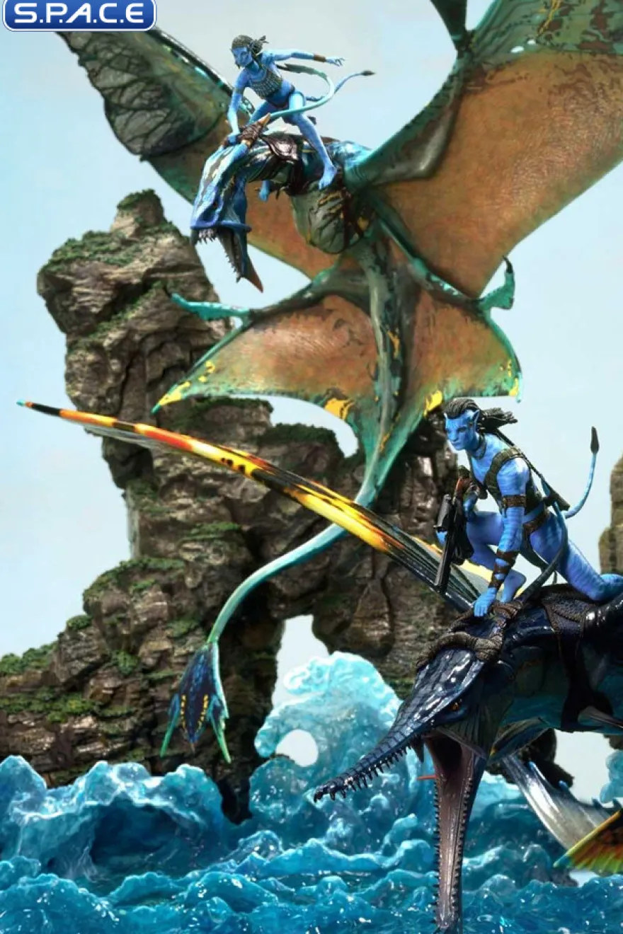 2er Bundle: Jake Sully und Neytiri Ultimate Diorama Masterline Statuen