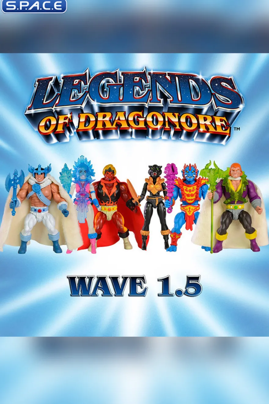 6er Komplettsatz: Legends of Dragonore Wave 1.5