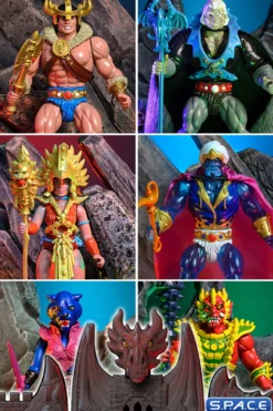 6er Komplettsatz: Legends of Dragonore Wave 1