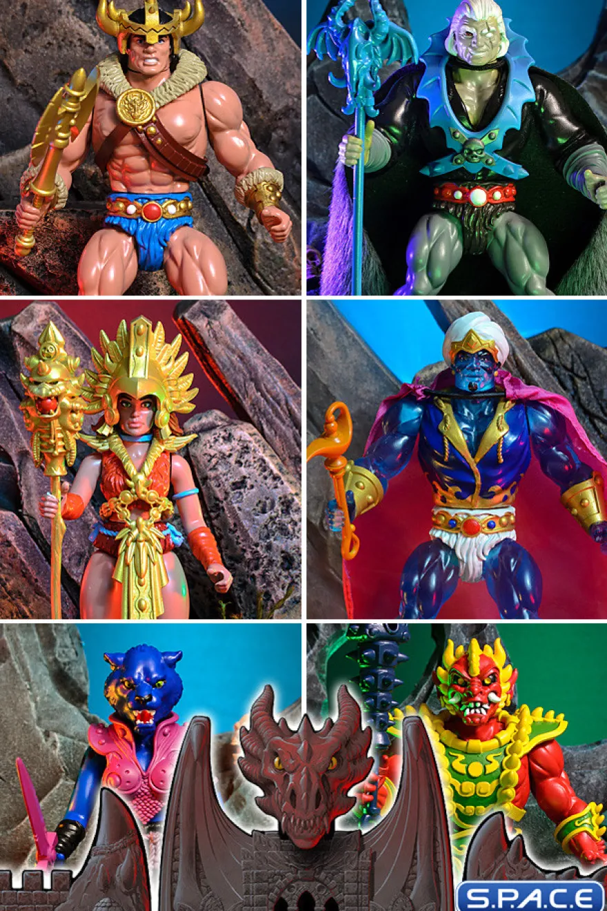 6er Komplettsatz: Legends of Dragonore Wave 1
