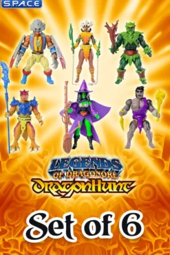 6er Komplettsatz: Legends of Dragonore Wave 2 - Dragon Hunt