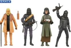 4er Komplettsatz: Planet of the Apes Legacy Serie 1