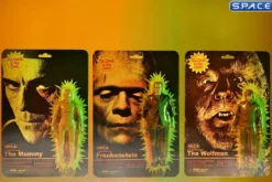 3er Komplettsatz: Retro Glow in the Dark Serie 1