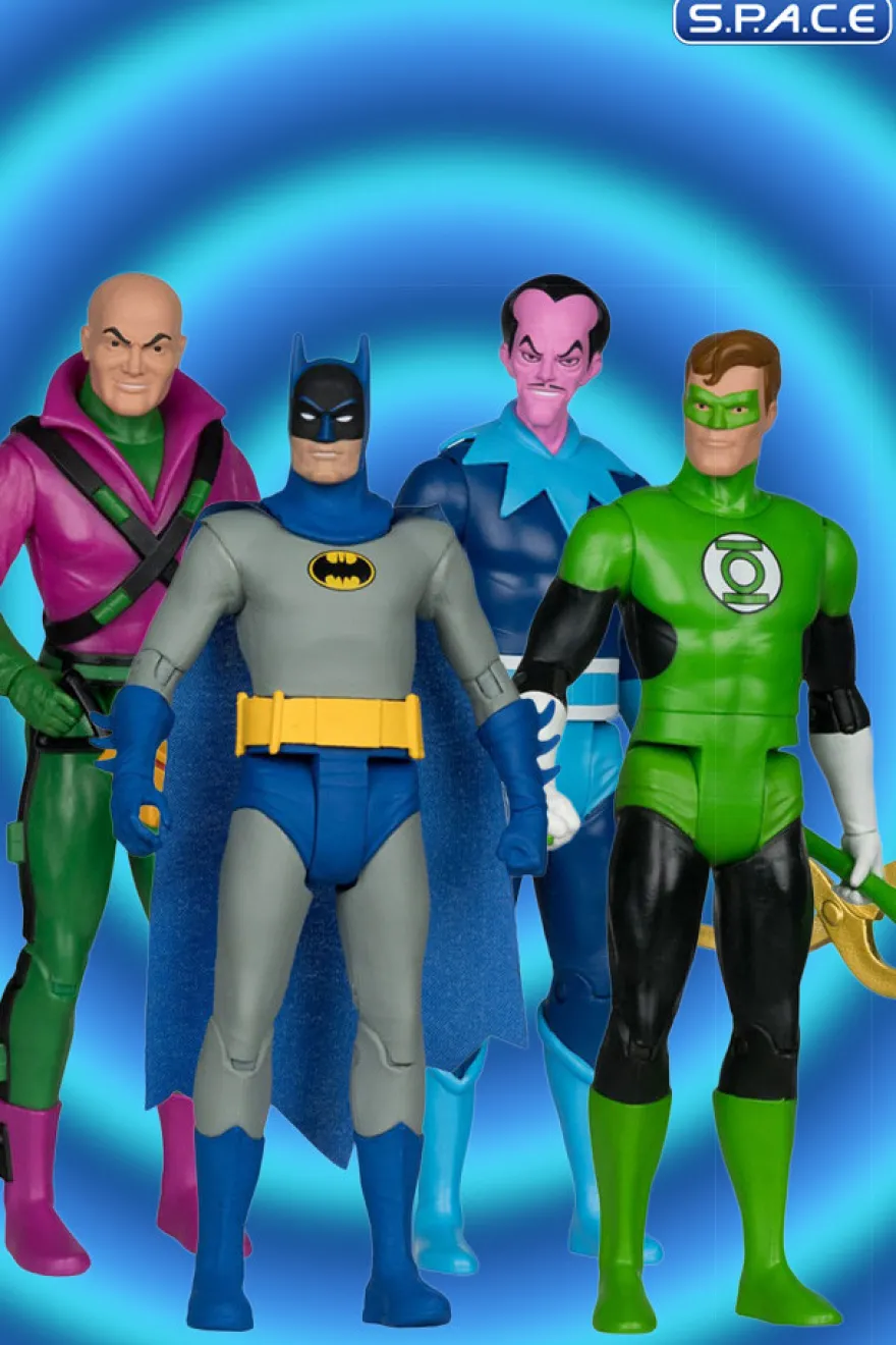 4er Komplettsatz: Super Friends