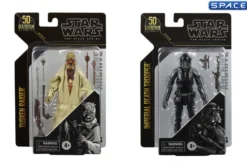 4er Komplettsatz: The Black Series Archive 50th Anniversary Wave 2