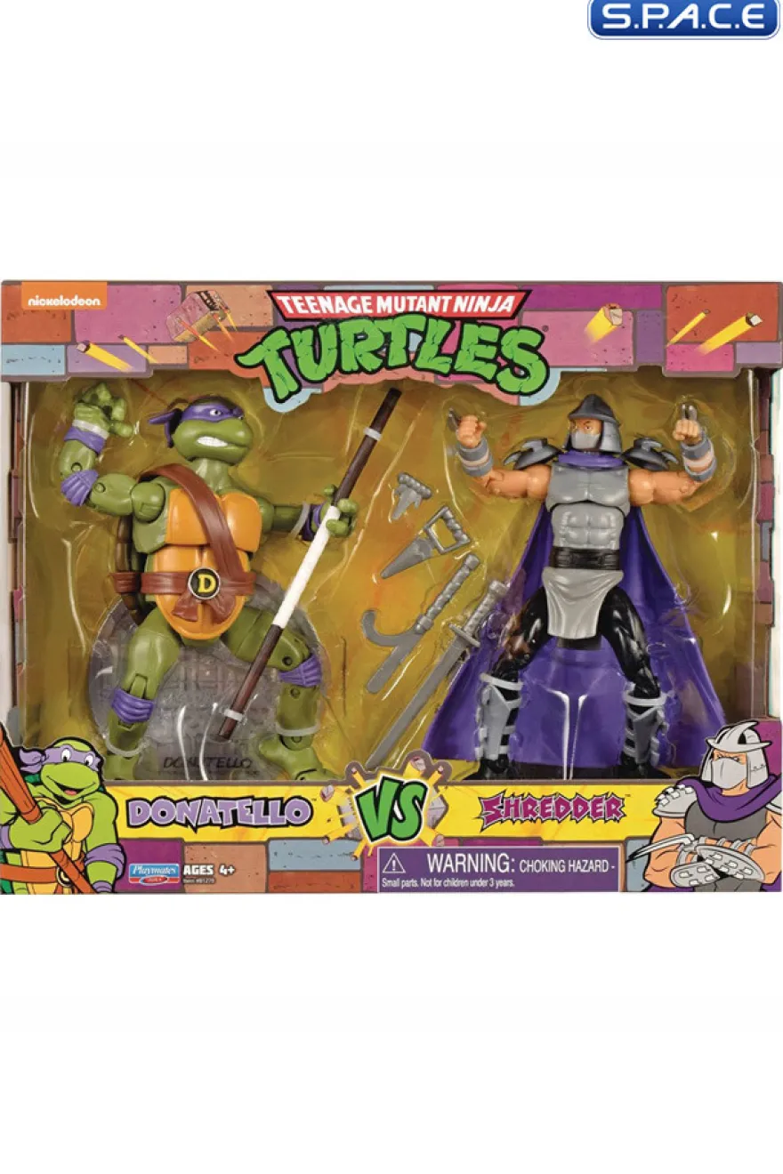 4er Satz: Classic Turtles 2-Packs
