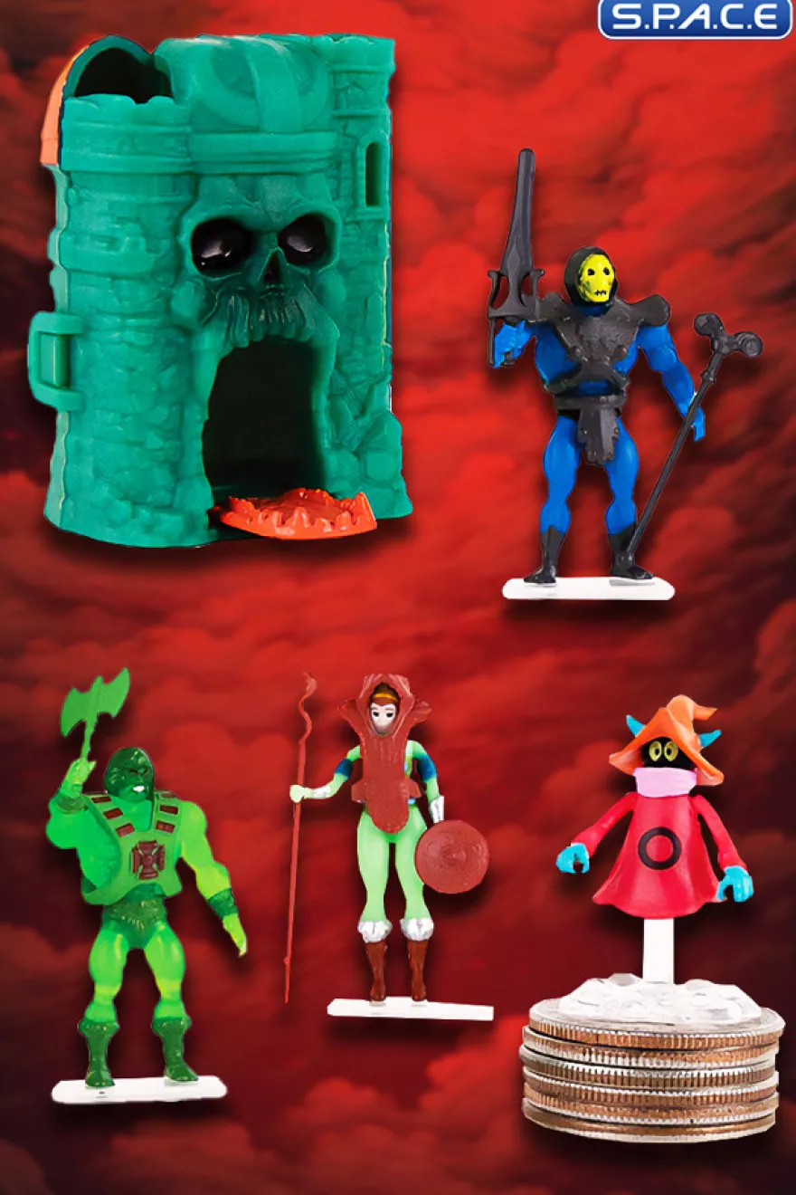5er Satz: MOTU Wave 2 World’s Smallest Micro Action Figures