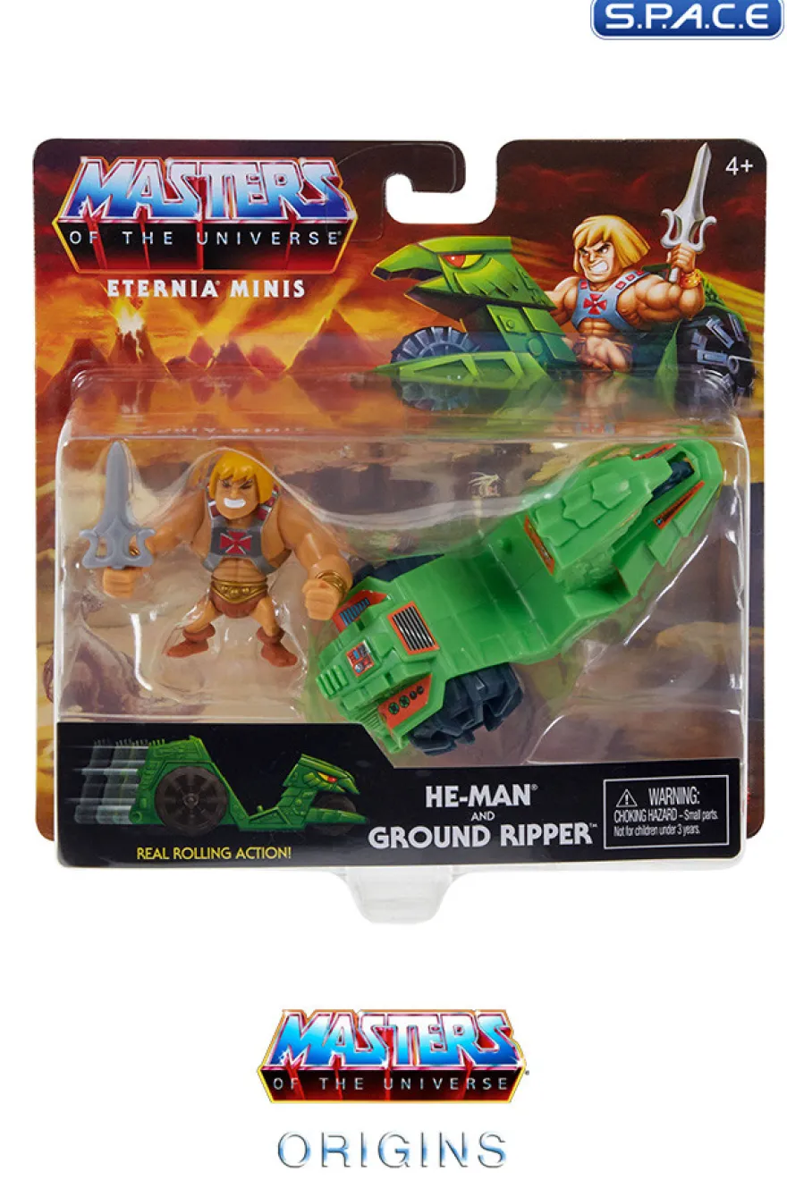 Eternia Minis - Ground Ripper and Roton 2er Case