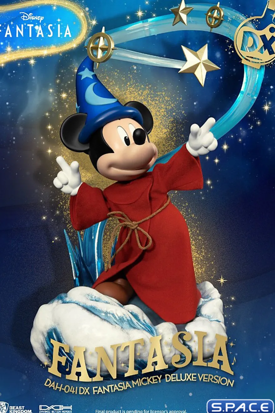 Fantasia Mickey Dynamic 8ction Heroes - Deluxe Version