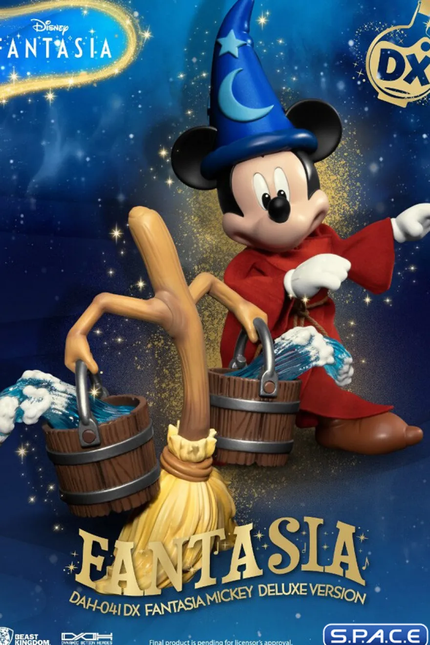 Fantasia Mickey Dynamic 8ction Heroes - Deluxe Version