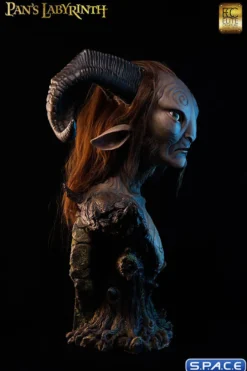 1:1 Faun Life-Size Bust