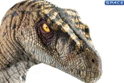 1:1 Female Velociraptor Life-Size Bust