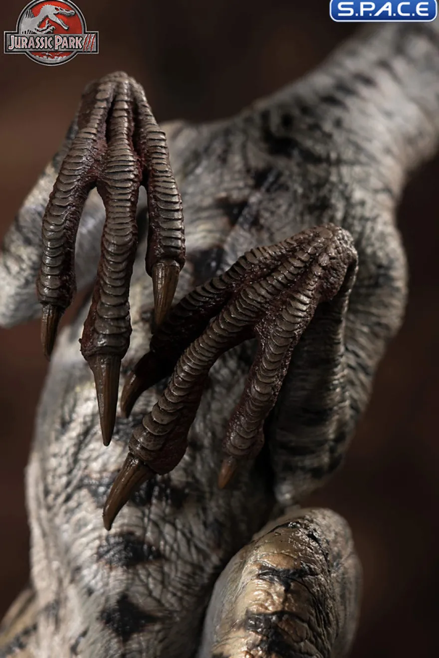 Female Velociraptor White Queen Maquette