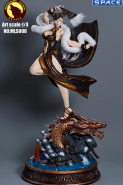 Fighting Goddess Statue