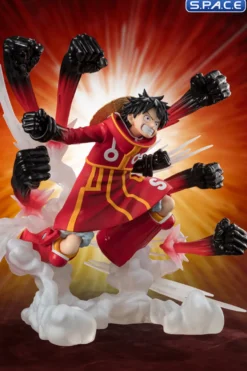 FiguartsZERO Extra Battle Monkey D. Luffy »Gum-Gum Hawk Gatling« PVC Statue