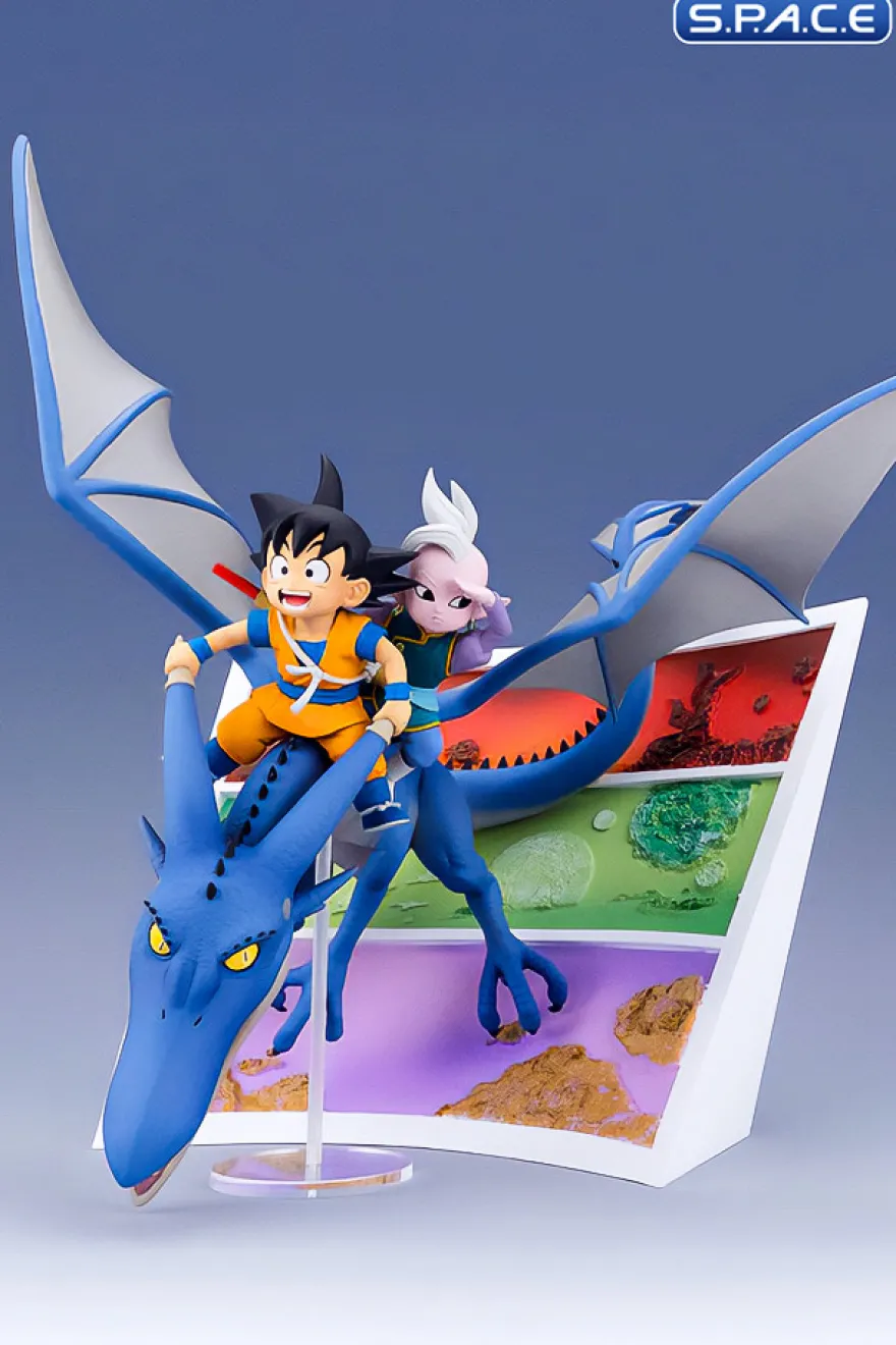 FiguartsZERO Son Goku Mini & Supreme Kai Mini PVC Statue