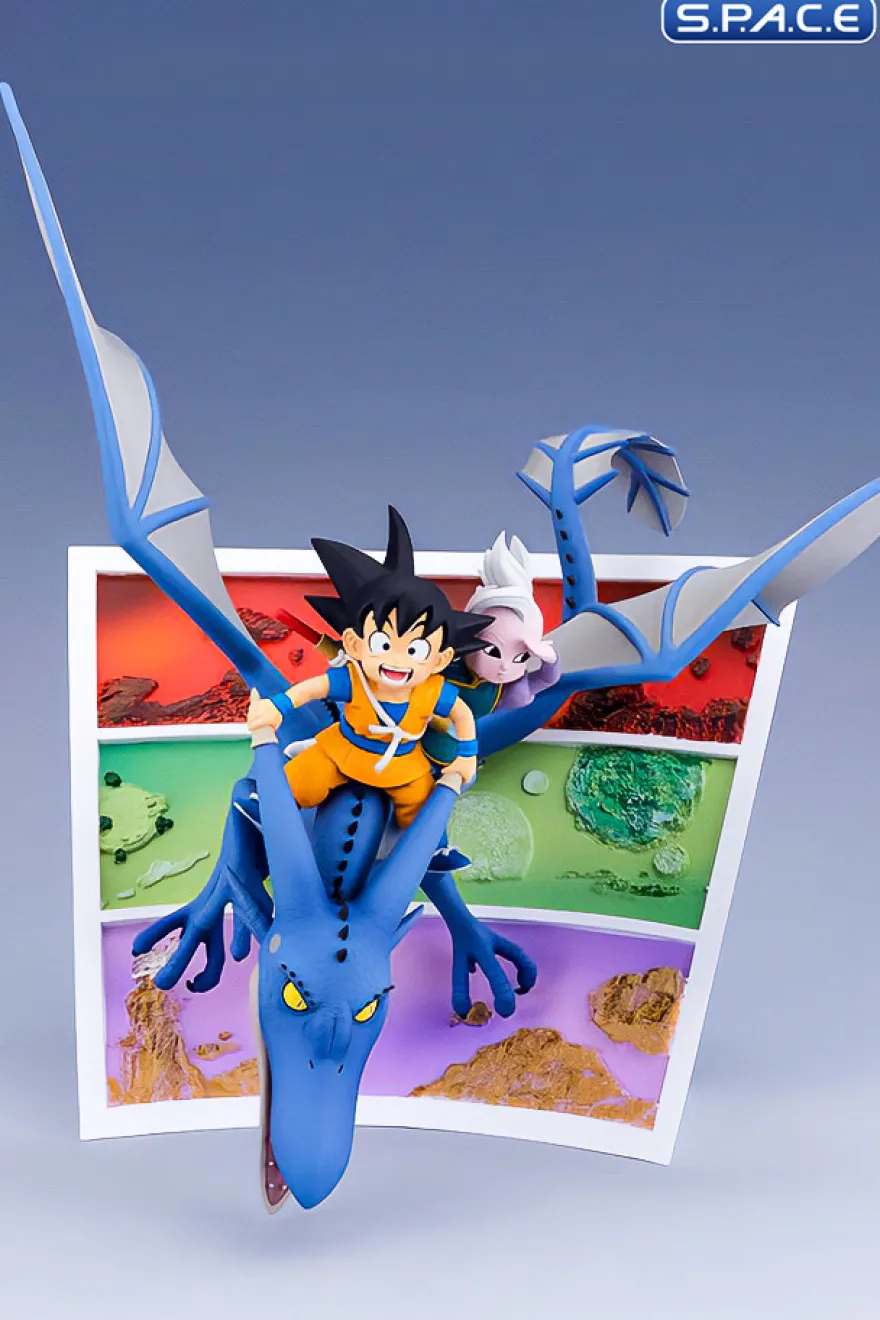 FiguartsZERO Son Goku Mini & Supreme Kai Mini PVC Statue