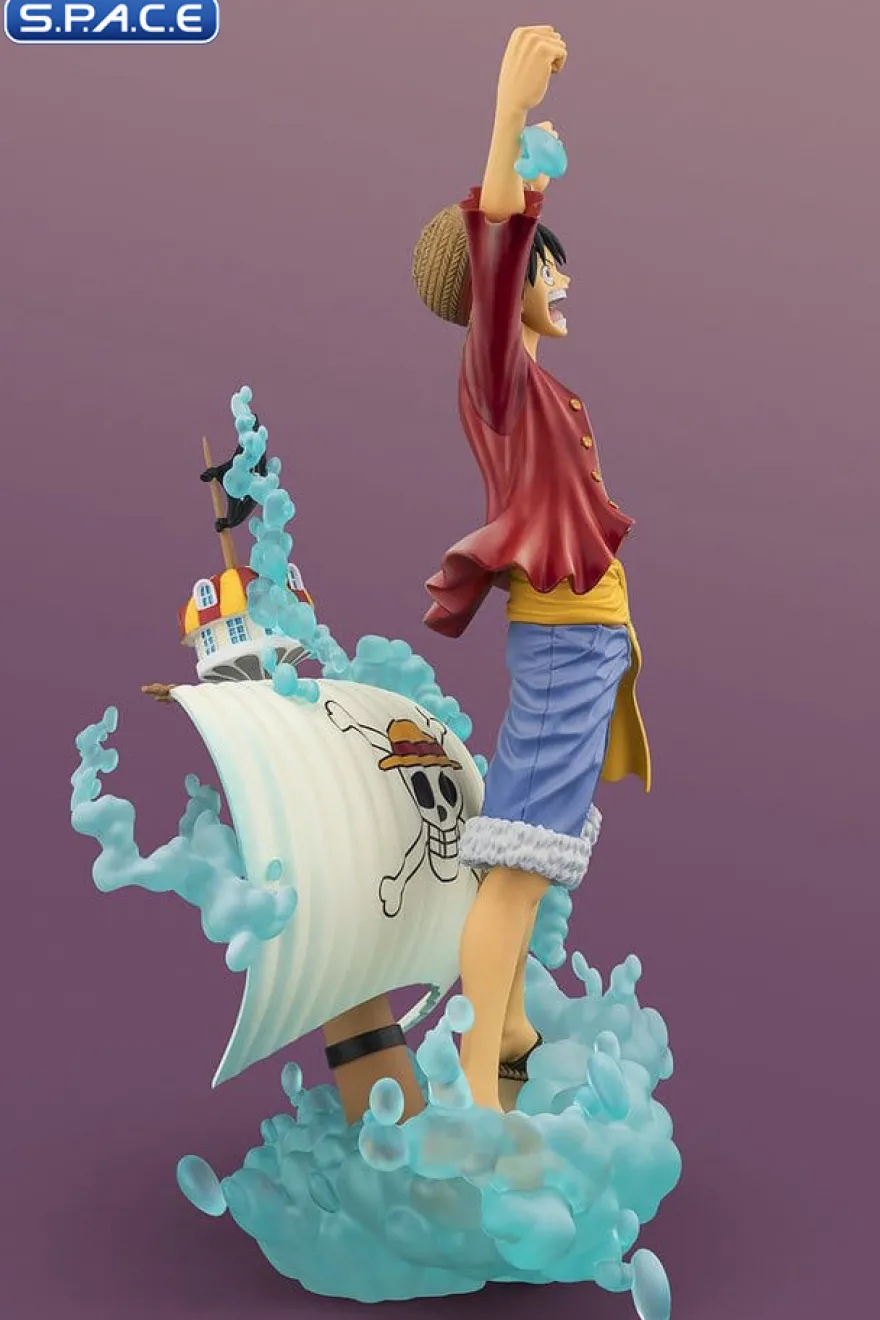 FiguartsZERO STARTune Monkey D. Luffy »Setting Sail for the New World« PVC Statue