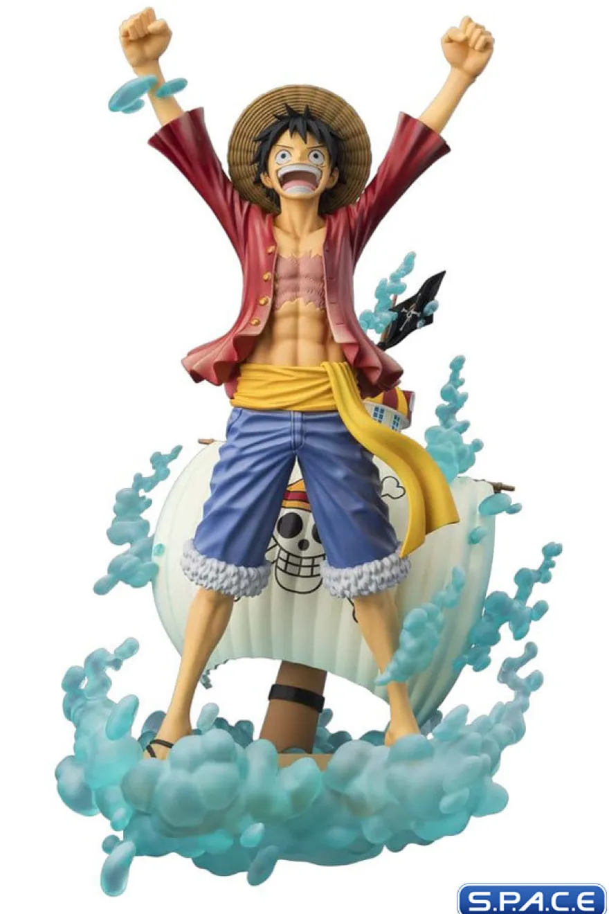 FiguartsZERO STARTune Monkey D. Luffy »Setting Sail for the New World« PVC Statue