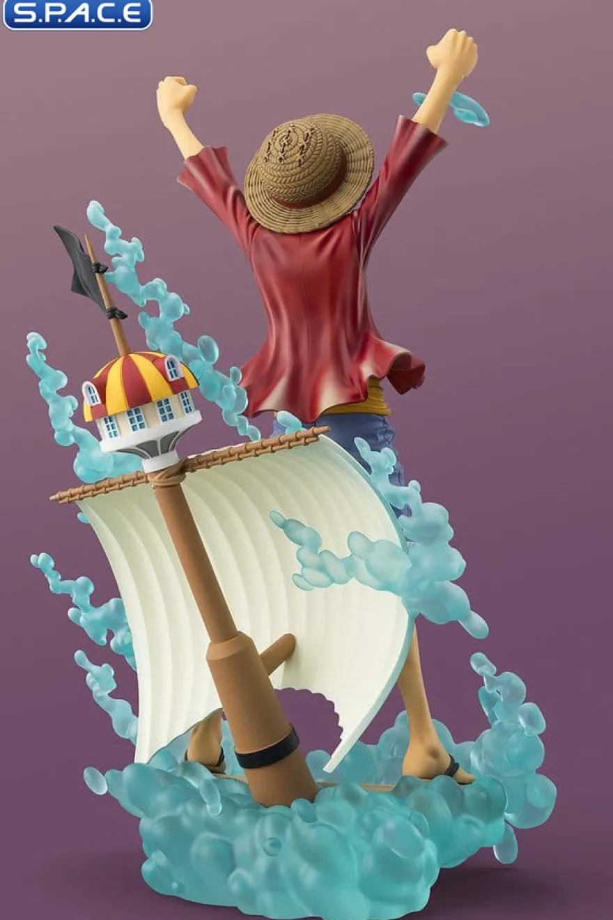 FiguartsZERO STARTune Monkey D. Luffy »Setting Sail for the New World« PVC Statue