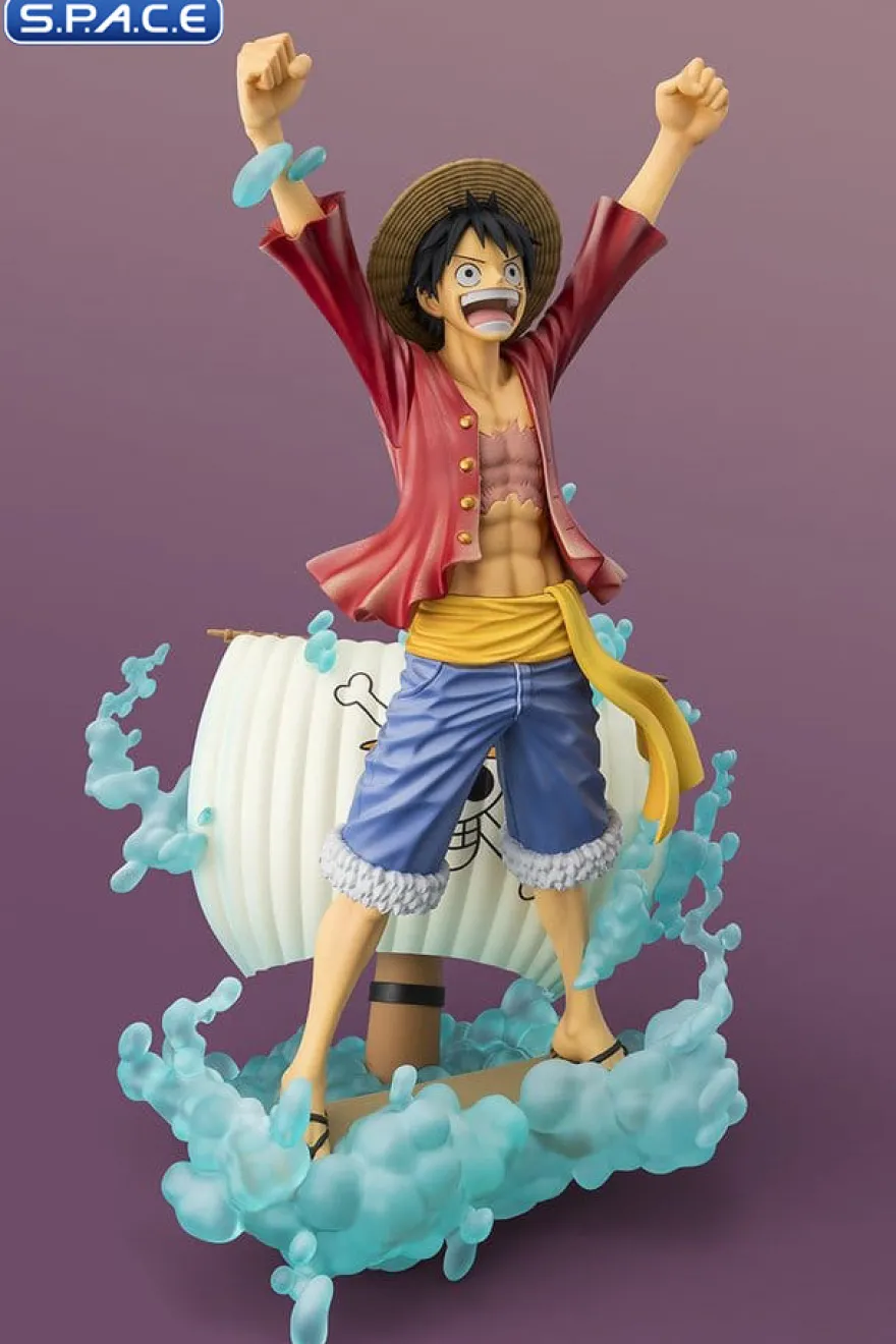 FiguartsZERO STARTune Monkey D. Luffy »Setting Sail for the New World« PVC Statue