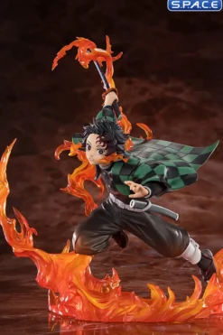 FiguartsZERO Tanjiro Kamado PVC Statue - Kyojuro Rengoku's Sword Guard Version