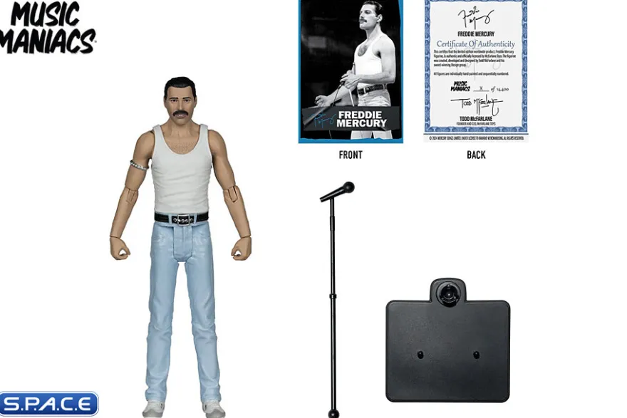 Freddie Mercury Music Maniacs Rock