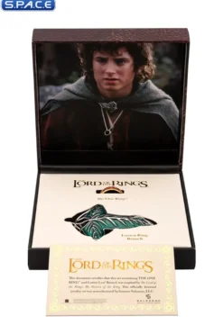 Frodo's Elven Brooch & The One Ring with Necklace