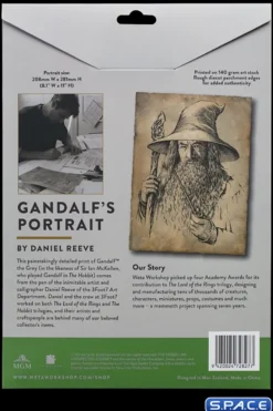 Gandalf Portrait Art Print