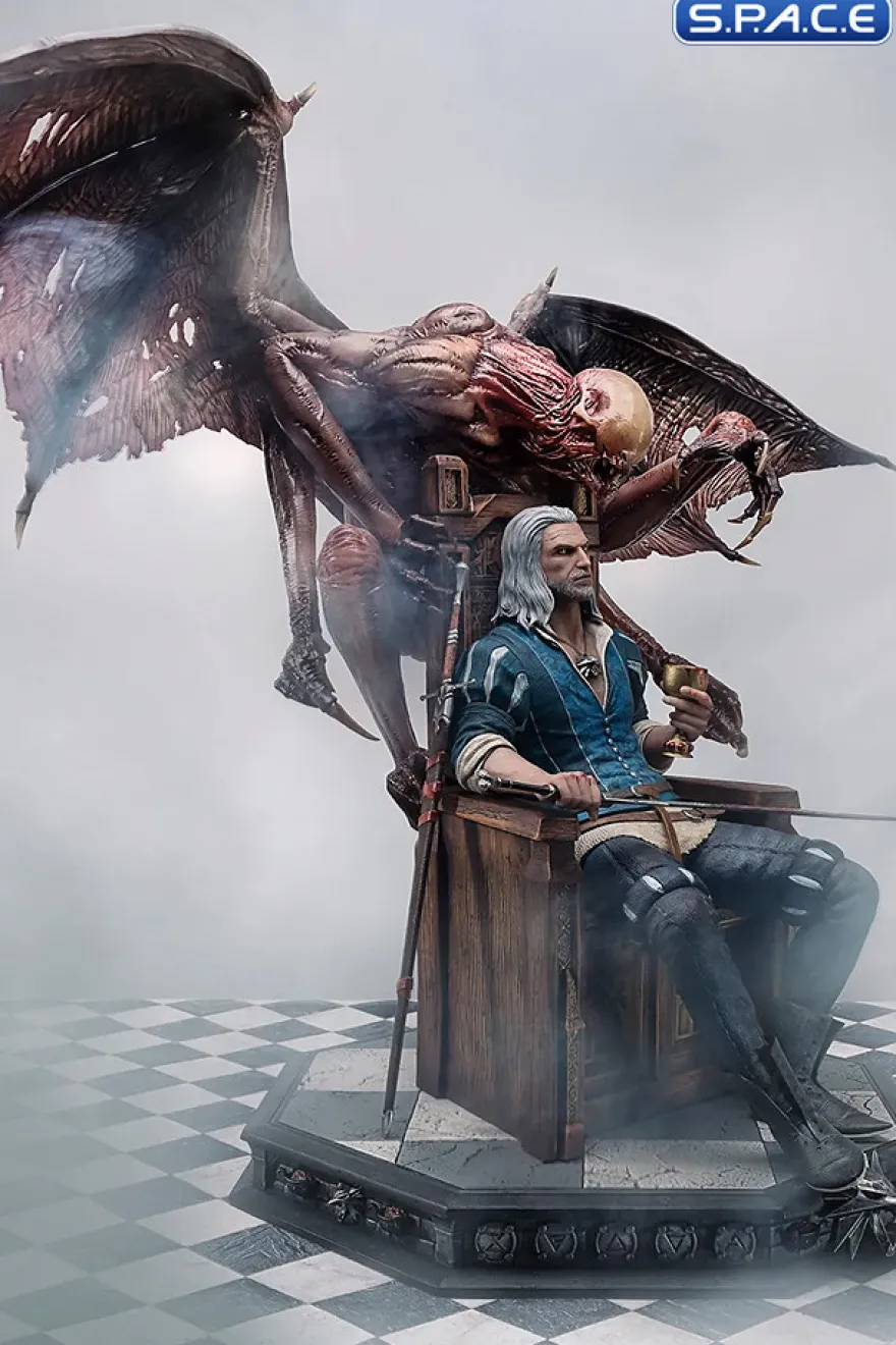 Geralt & Detlaff Statue