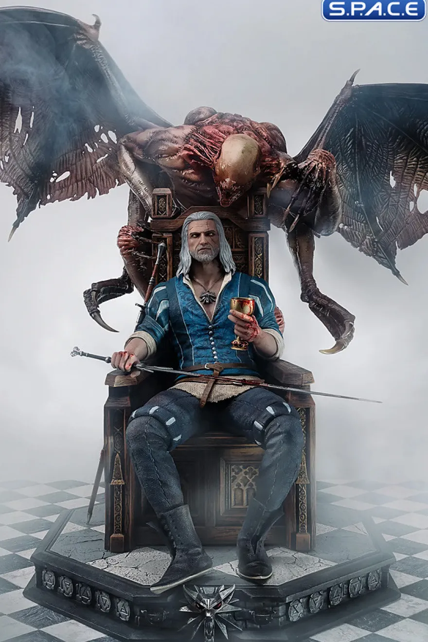 Geralt & Detlaff Statue