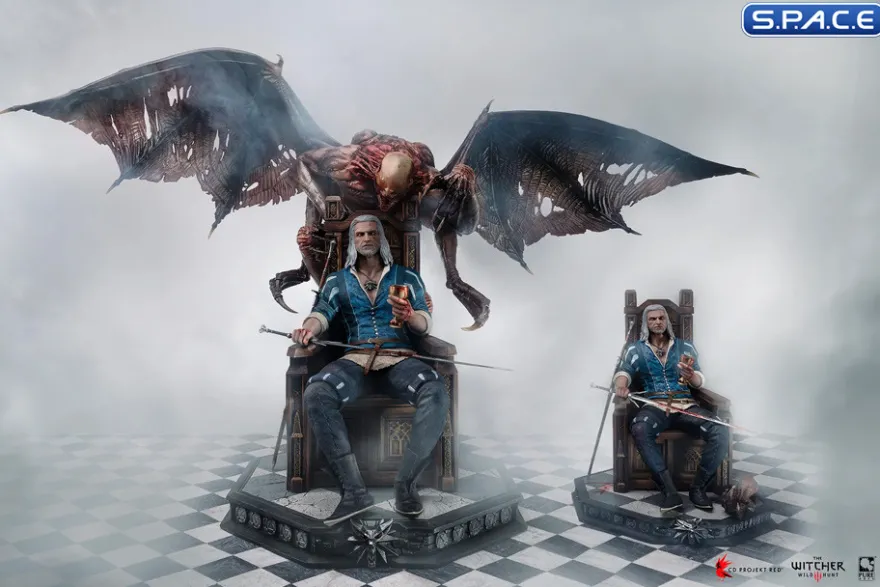 Geralt & Detlaff Statue