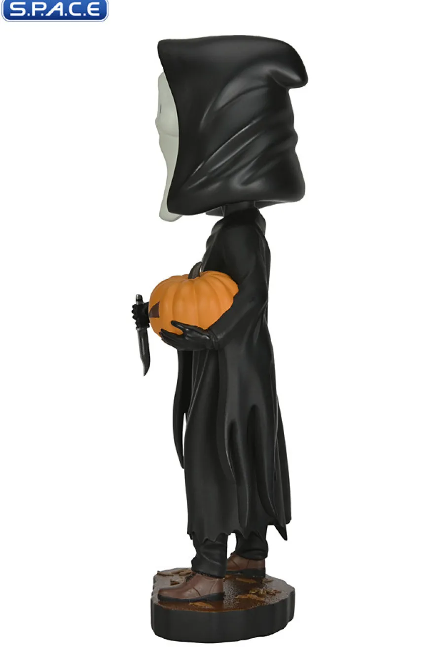 Ghost Face with Pumpkin Headknocker