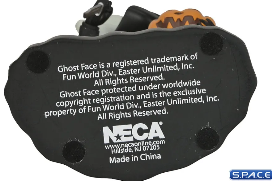 Ghost Face with Pumpkin Headknocker