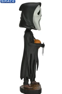 Ghost Face with Pumpkin Headknocker