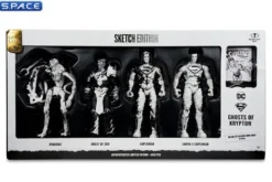 Ghosts of Krypton Page Punchers Gold Label Collection 4-Pack