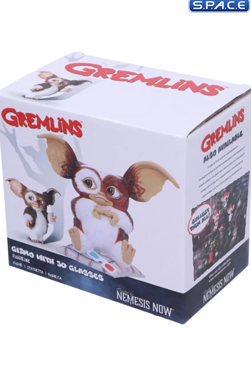 Gizmo with 3D Glasses Statue