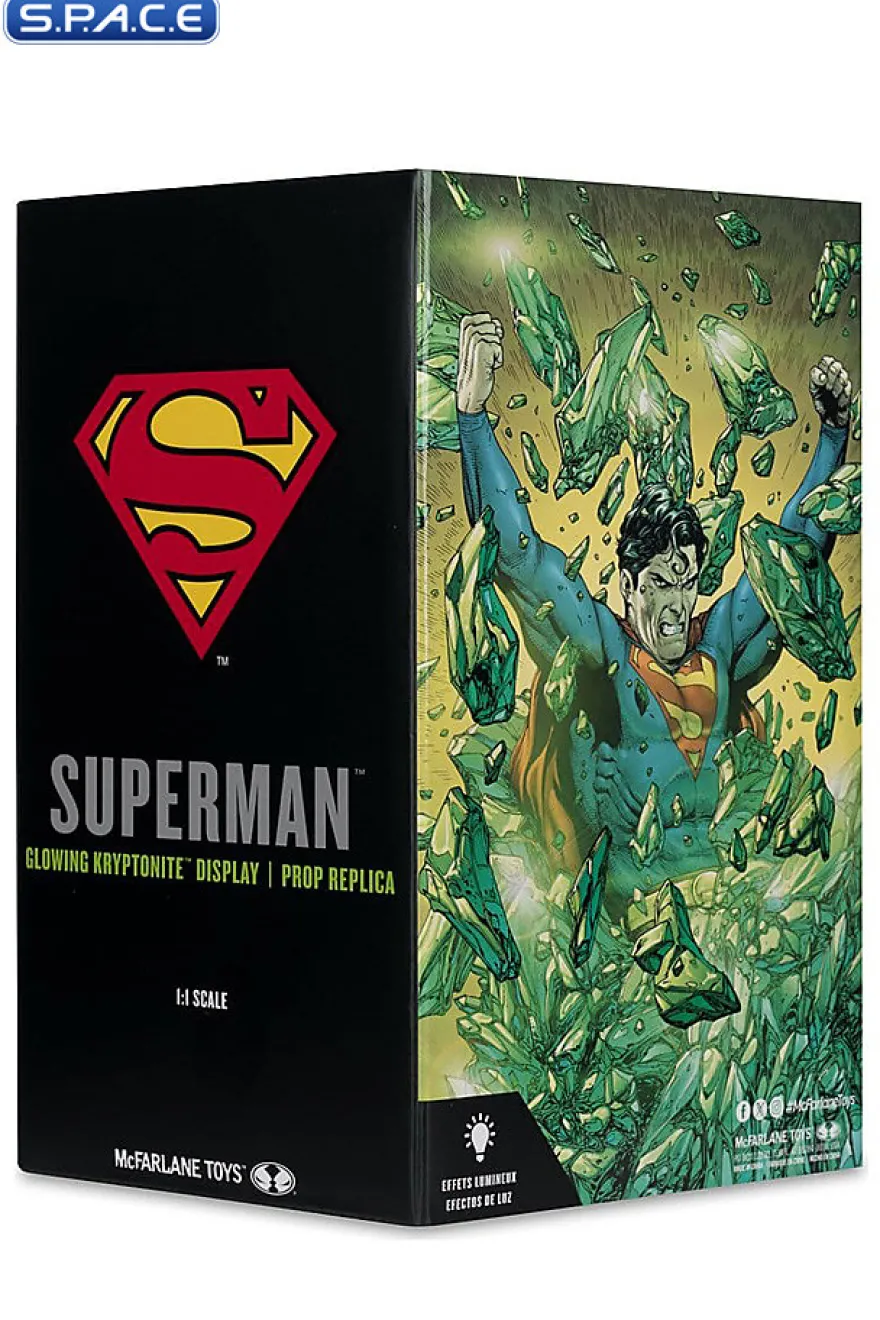 1:1 Glowing Kryptonite Display Life-Size Replica