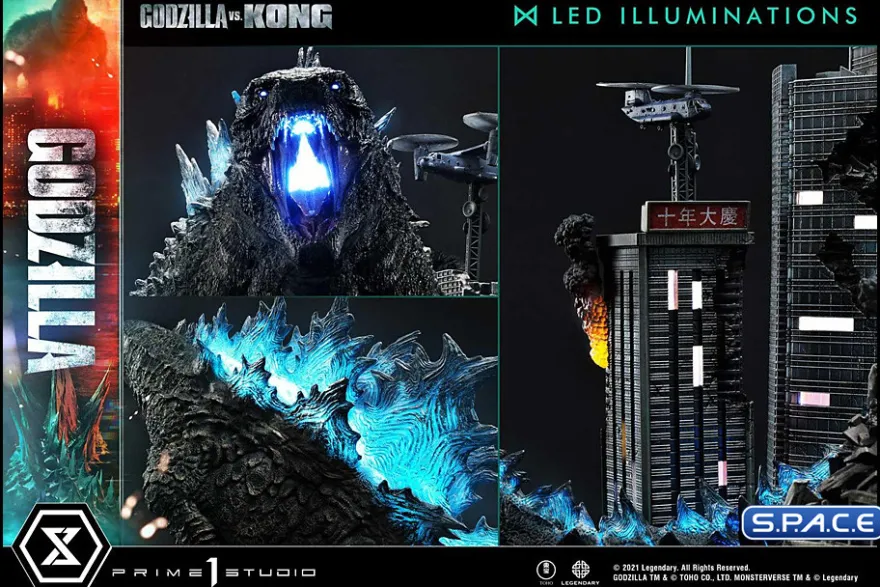 Godzilla Final Battle Ultimate Diorama Masterline Statue